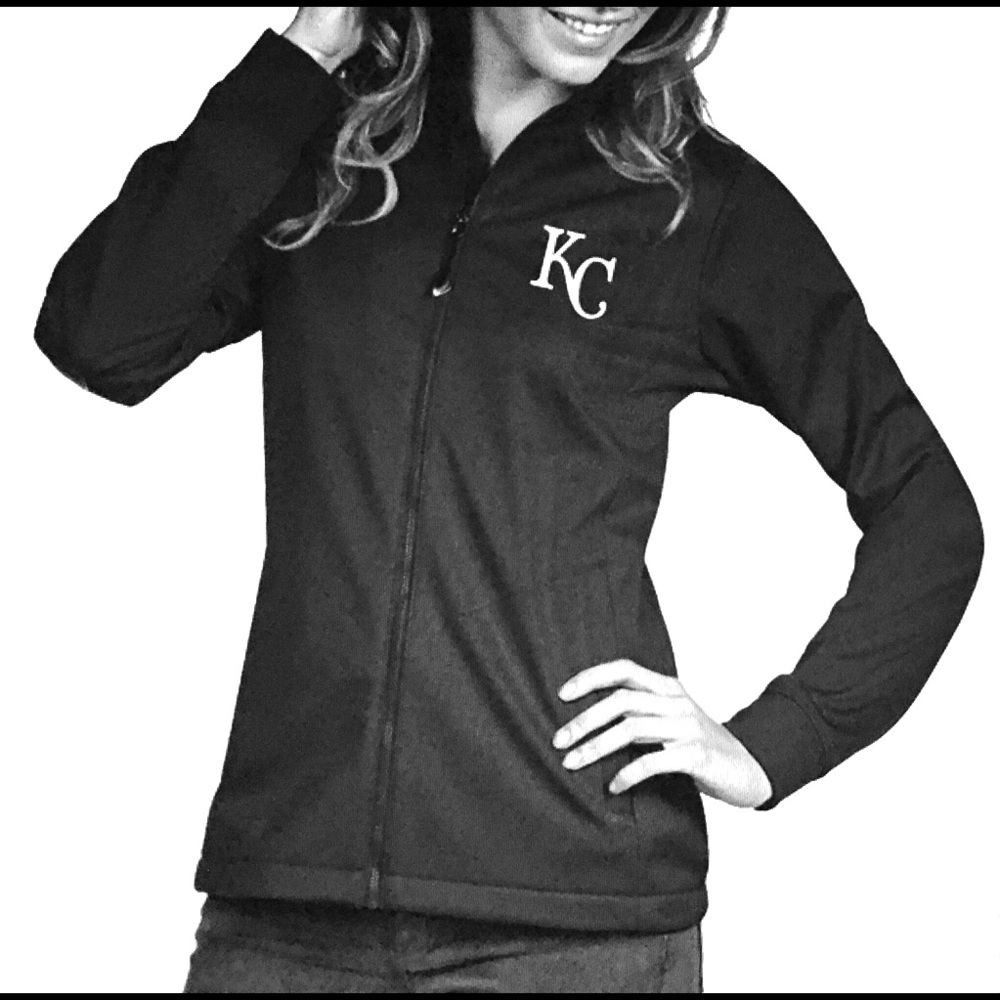 Nike Shield Full Zip Jacket Size M KC Royals Logo